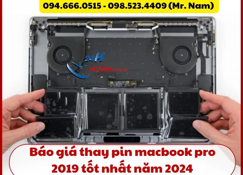 pin macbook pro 2019